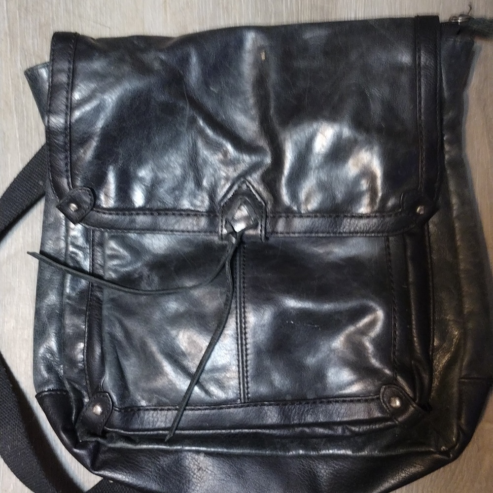 The Sak leather convertible backpack